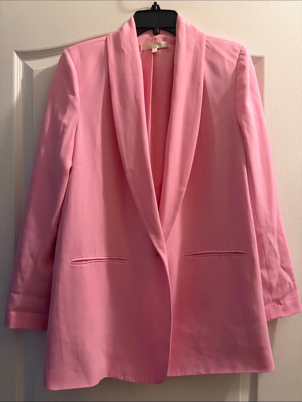Wayf Pink Collar Blazer Jacket